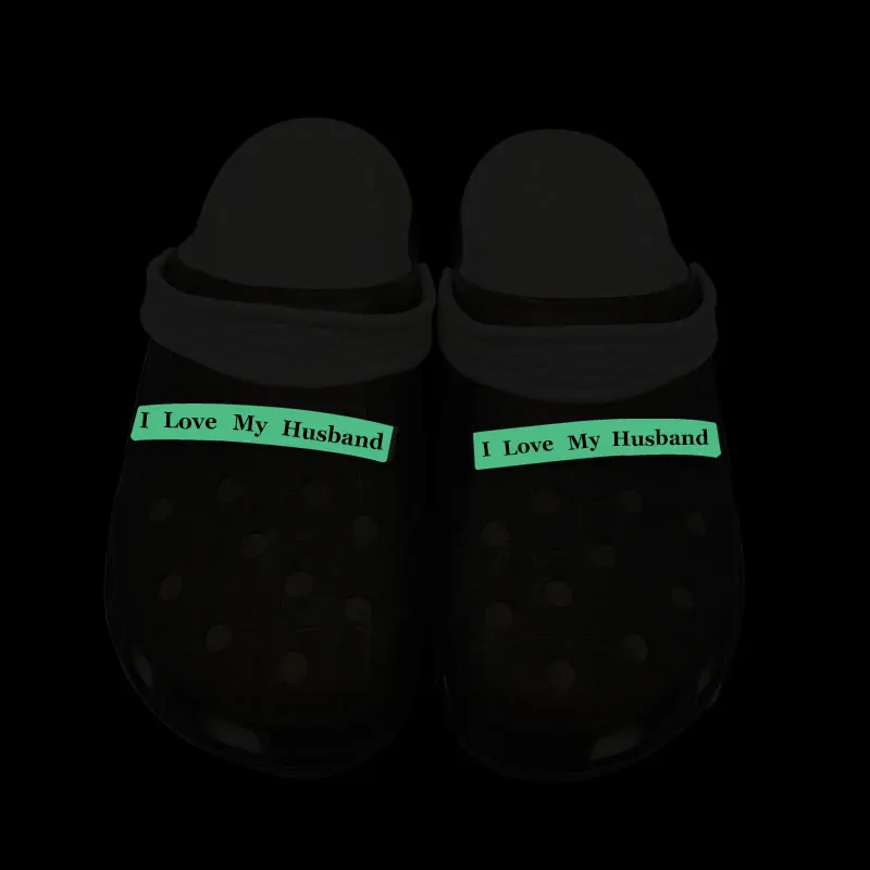 Массажные тапочки с надписью I LOVE MY Husband Сабо домашняя обувь мягкая мужская