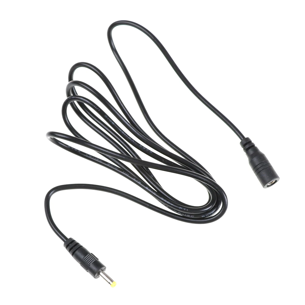 DC разъем питания Jack адаптер Женский + штекер удлинитель 90 см 4 мм X 1 7