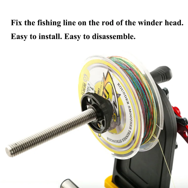 

2019 New Fly Fishing Line Winder stainless steel convenient to use portable Multifunction Spooler Fishing Line Winder