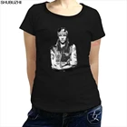 Новое поступление, летняя Горячая Распродажа, женская футболка Axl Rose Guns n'roses GNR VTG, ретро, графическая, тяжелый металл, рок, женская футболка sbz1134