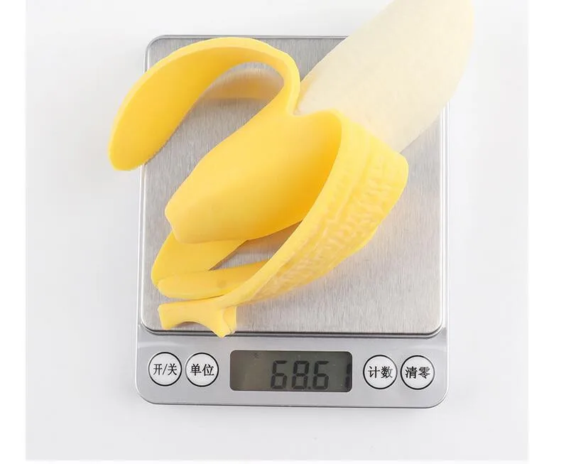 

Fidget Toys Banana Creative New Peculiartricky Vent Simulation Fruit Pinch Music Decompression Toy Reliver Stress Squeeze Toy