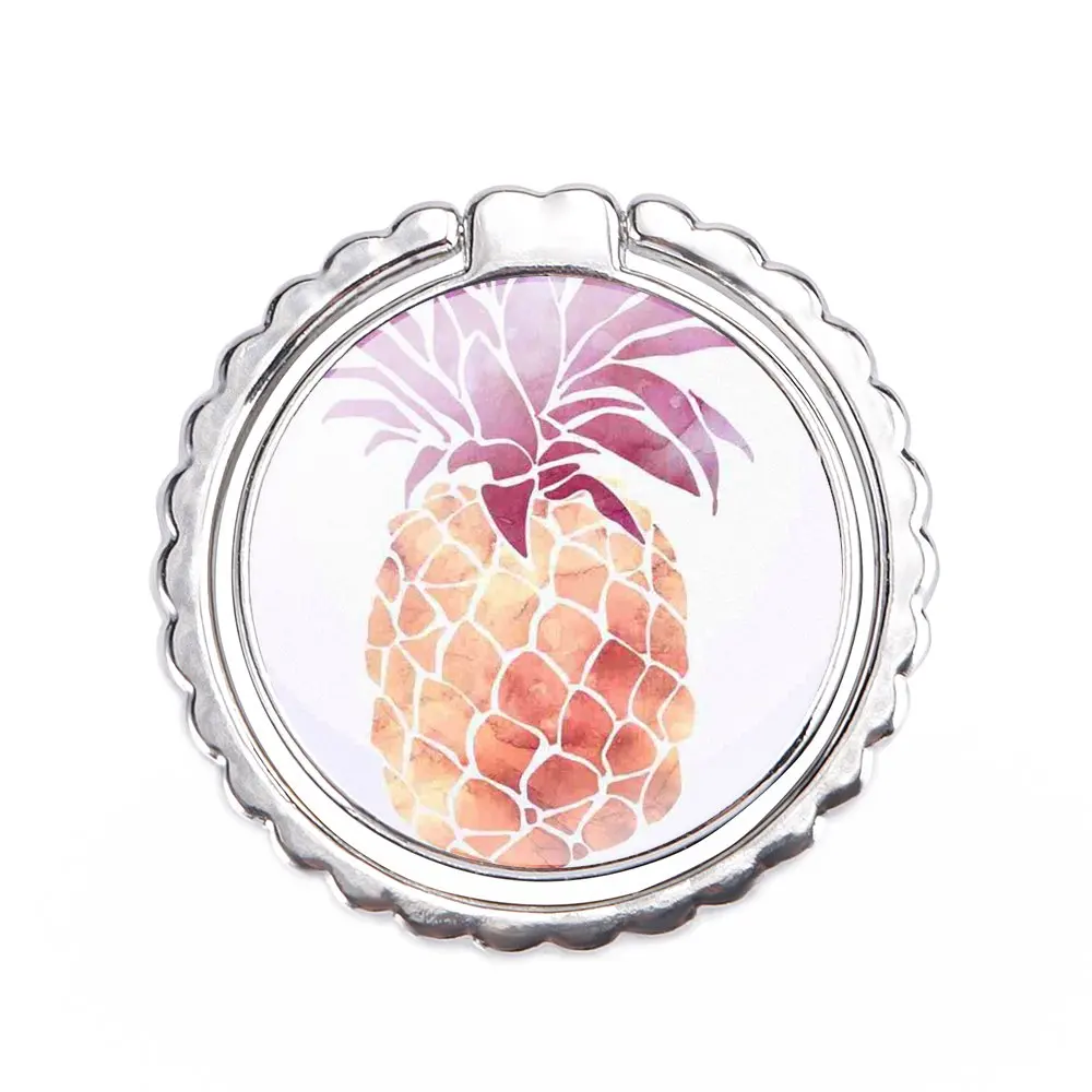 Ананас фруктов банан арбуз кокос фрукты сотовый телефон кольцо подставка