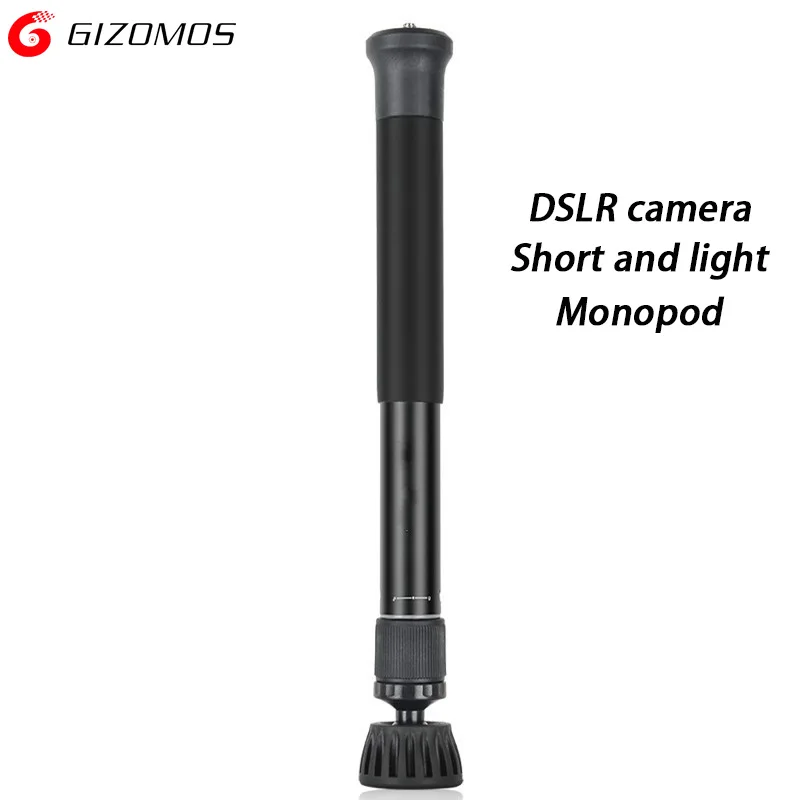 

GIZOMOS GM-M3 Monopod 47.8inch Handy Tripod Monopod/Selfie Stick/Pole For Camera/Camcorder/Smart Phone/Mirrorless camera