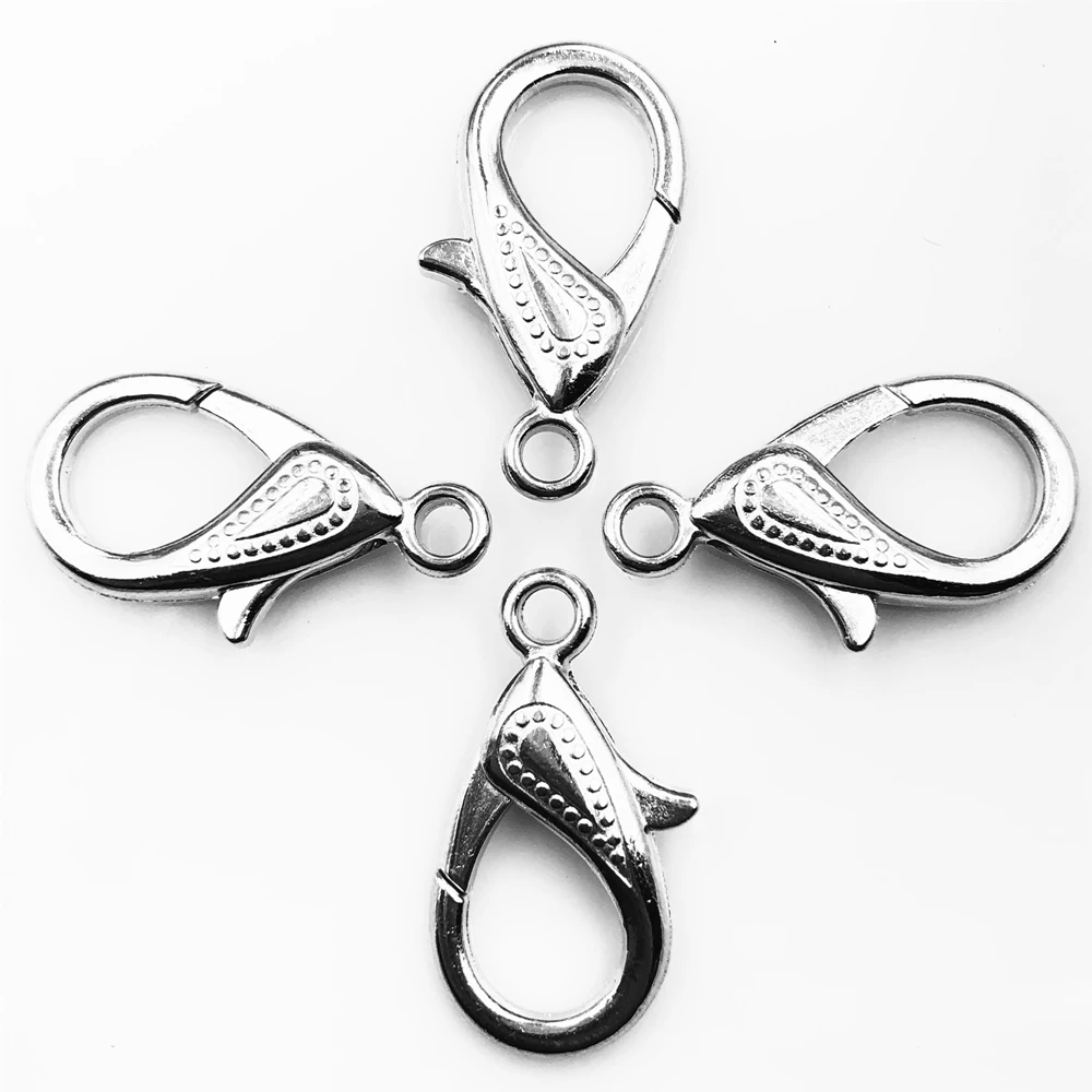 100 шт. металлические застежки-карабины в виде глаз | Украшения и аксессуары