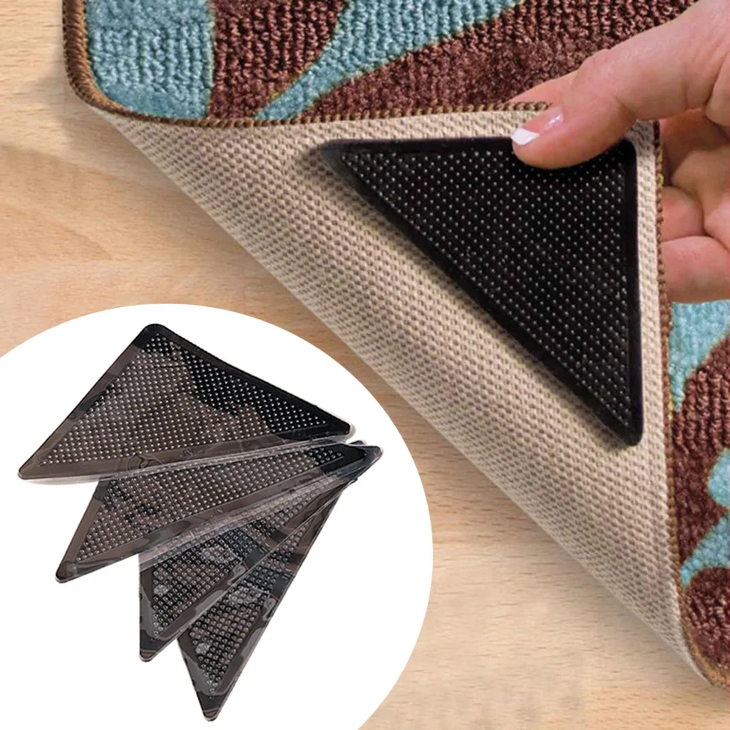 4 шт. коврик Коврик захваты Нескользящие моющиеся используется на различных