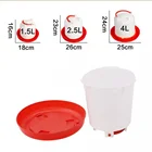 Кормушка для цыплят, устройство для питья, очень подходит для выращивания птицы, цыплят, утят, птиц, перепелов, Бантам, питьевая утварь