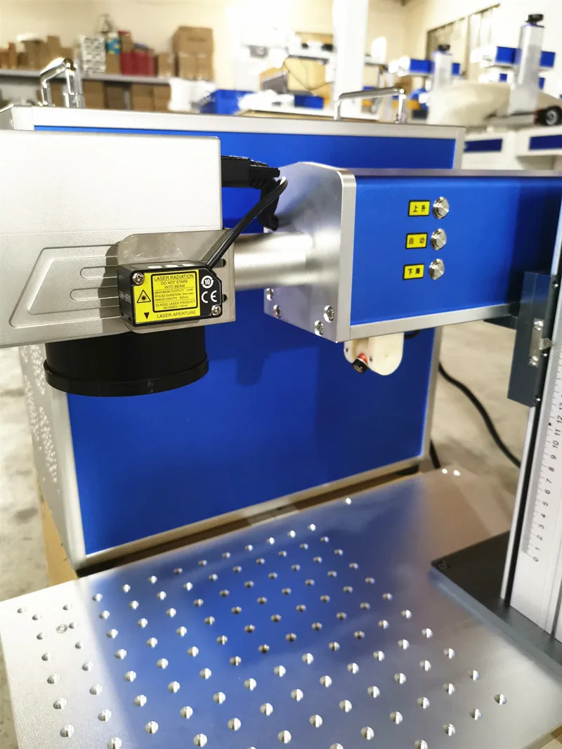Бесплатная доставка HCZ Авто focusfiber лазерная маркировочная машина 30 Вт CNC Сплит