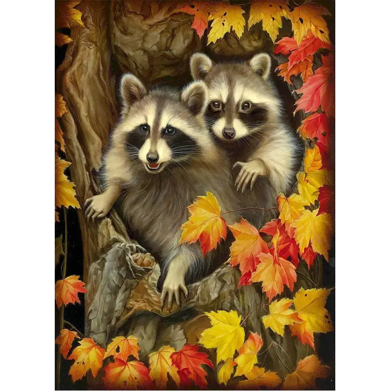 

Алмазная вышивка «сделай сам» с изображением кленового листа барсука 5d алмазная живопись «сделай сам» вышивка крестиком полностью квадрат...