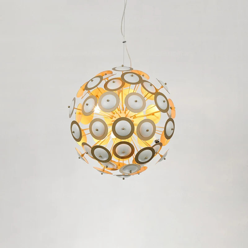 Креативный подвесной светильник Лофт современный золотой скандинавский для