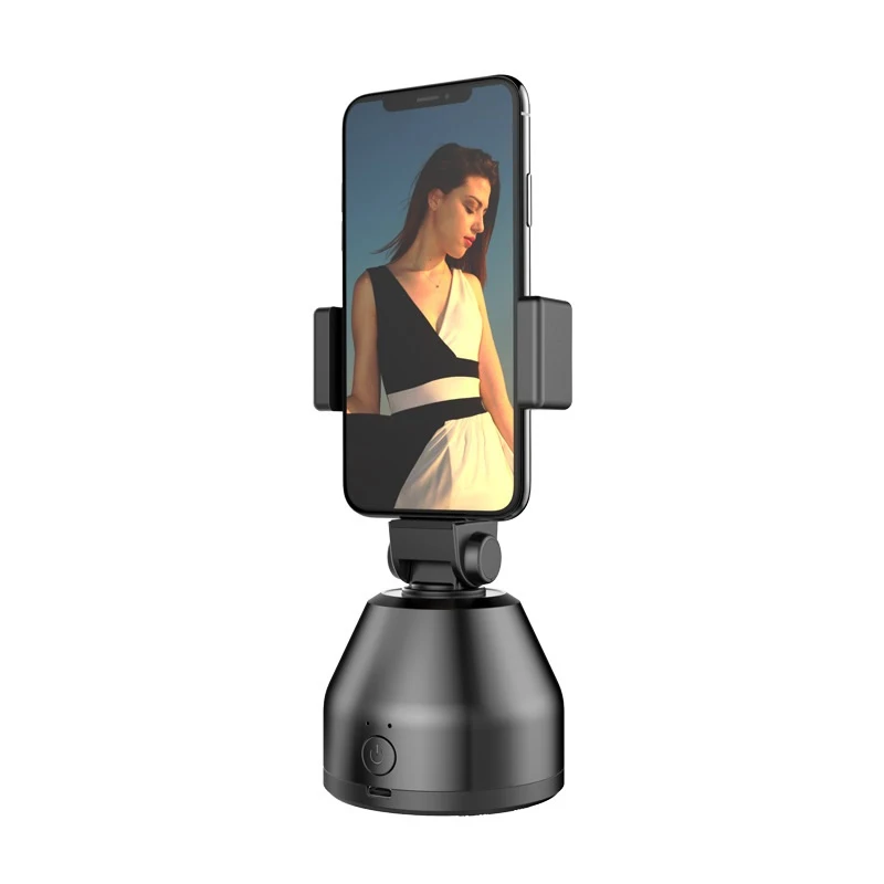 

Smart AI Gimbal Personal Robot Cameraman 360 Rotation Face Tracking Face Tracking Camera Phone Holder Fast Delivery