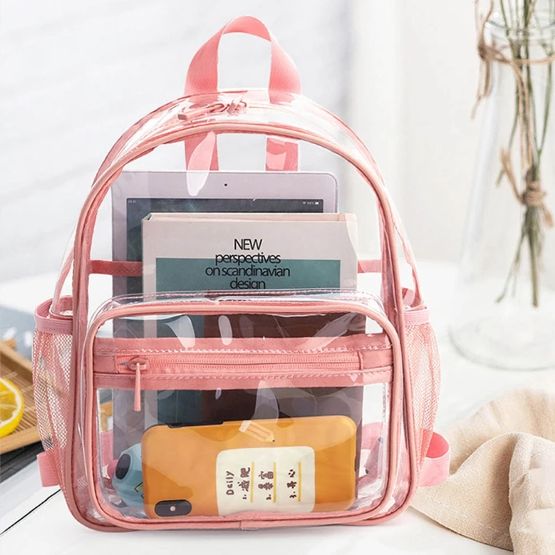 Женский рюкзак прозрачная водонепроницаемая сумка из ПВХ Женская Модная
