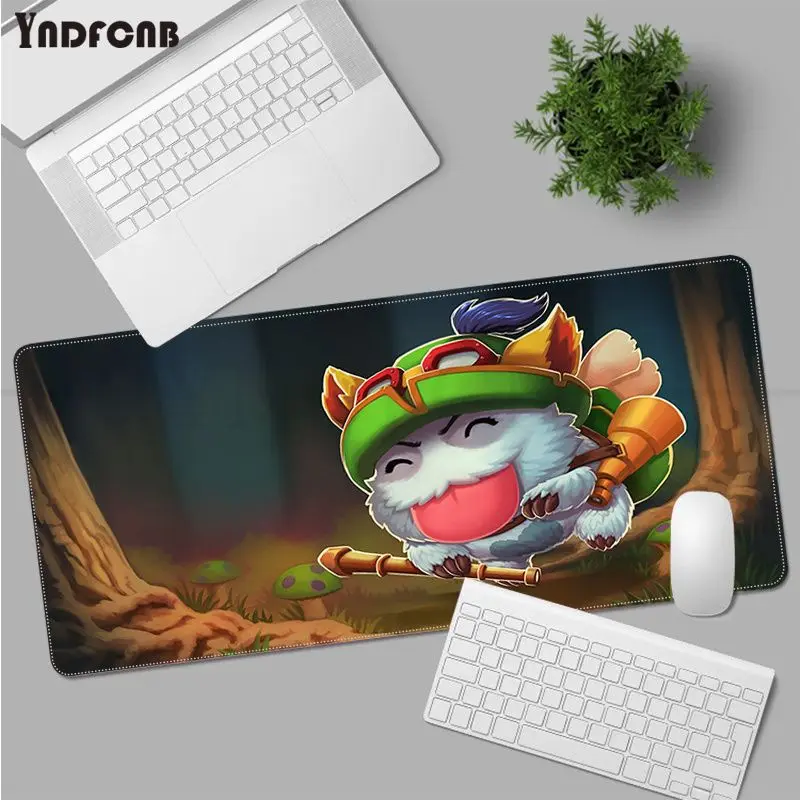 

YNDFCNB teemo Funny Laptop Gaming Mice Mousepad Size for Deak Mat for overwatch/cs go/world of warcraft