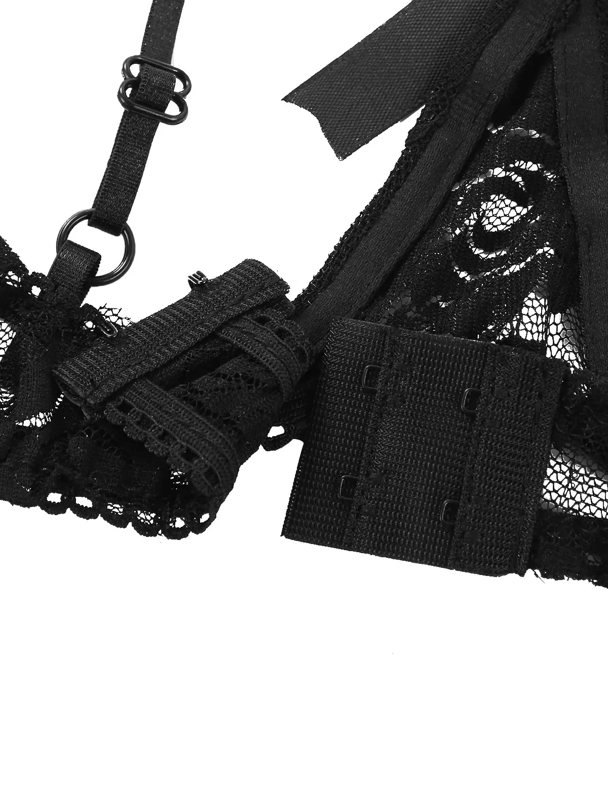 Комплект женского кружевного нижнего белья из 2 предметов | Тематическая одежда и