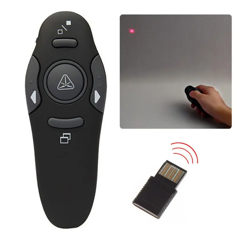 2 4 Ghz беспроводной Презентация лазерные указки USB PPT пульт дистанционного