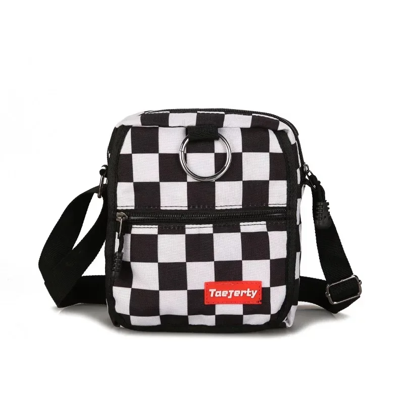 Женская Холщовая Сумка в гонконгском стиле маленькая сумка контрастных цветов