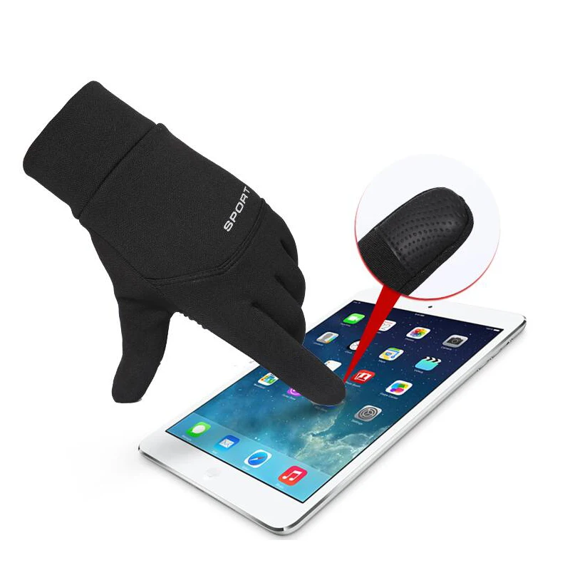 Водонепроницаемые лыжные перчатки для мужчин и женщин зимние теплые