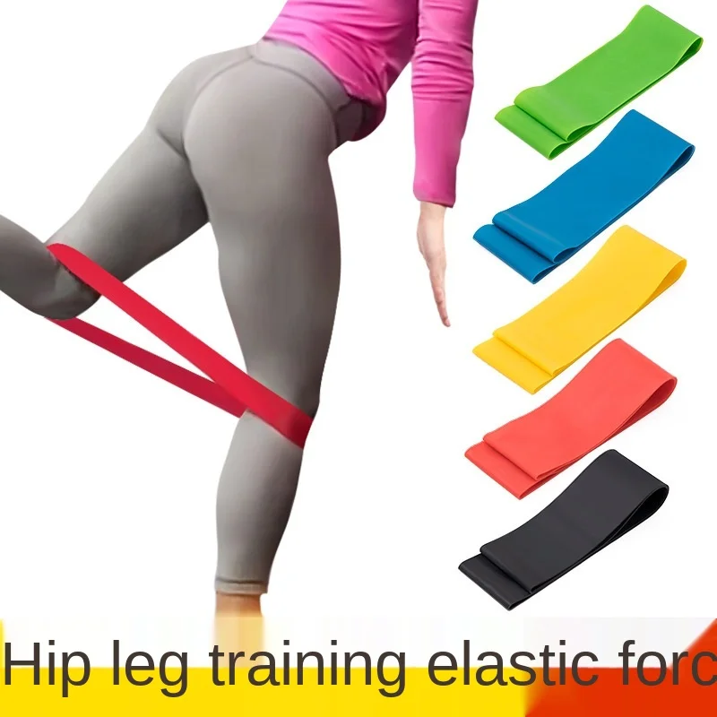 Резиновые ленты для йоги фитнеса тренажерного зала силовых тренировок пилатеса