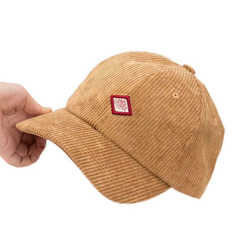 Exquisite Candle Letter Embroidery Baseball Caps Adjustable Hip Hop Hat Soft Top Unisex Women Man Sun Hats