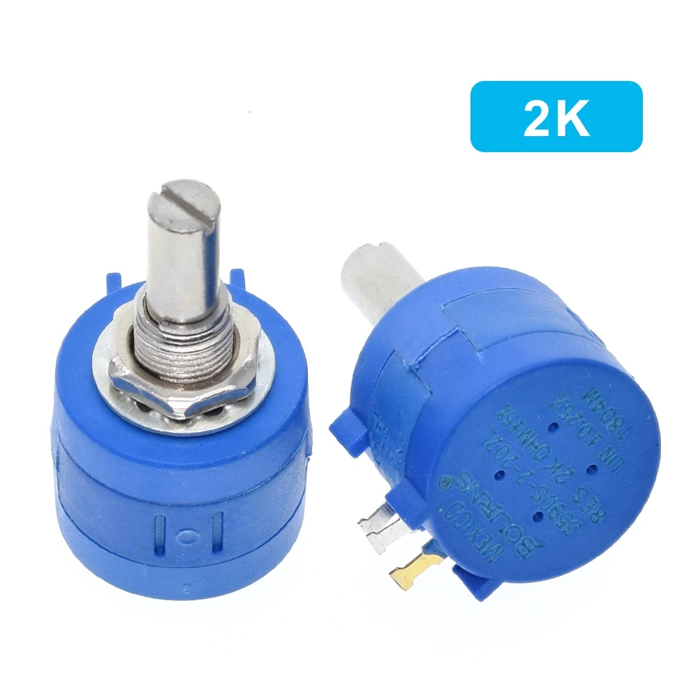 3590S Multiturn потенциометр 500 1 K, 2K 5K 10K 20K 50K 100K Ом Потенциометр переменный резистор 3590 102 202 502 103