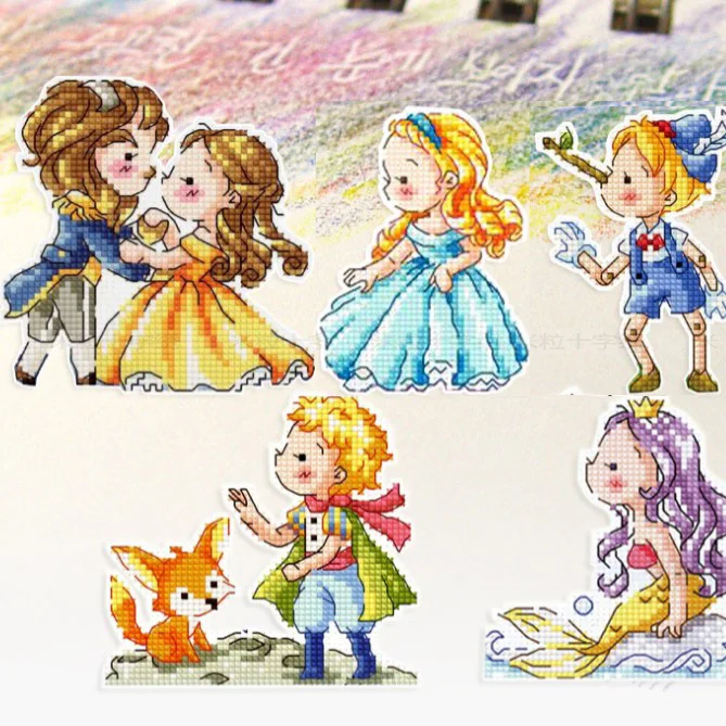 BXT22-4 украшения домашнего декора Homfun ремесло Рождественский Крест стич Набор