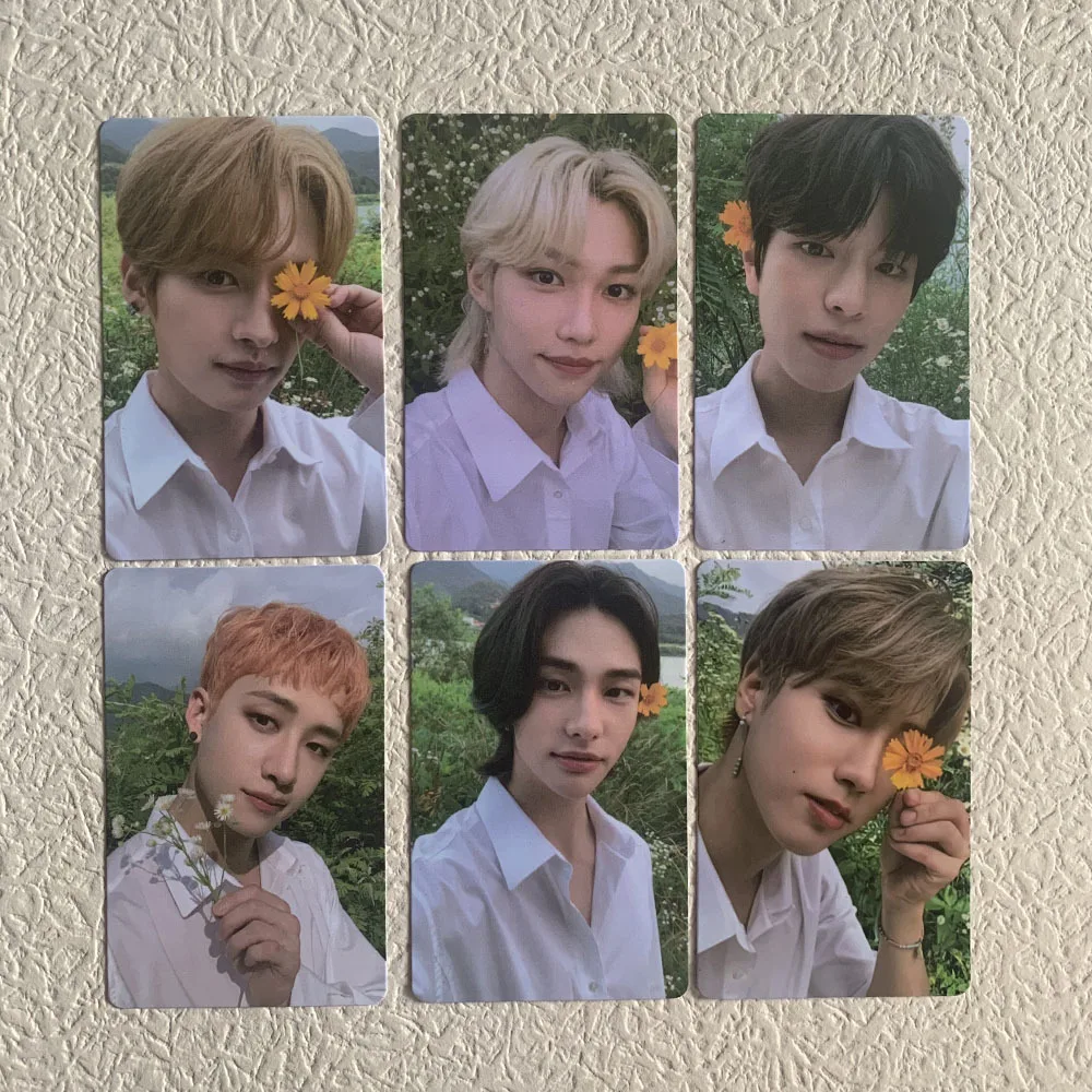 8 шт./компл. Kpop STRAY детская Фотокарта ограниченные карты без простого альбома straykids