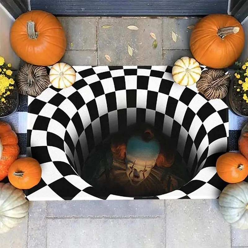 3d-ловушка для клоунов визуальный ковер планер дома гостиной спальни напольный