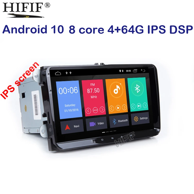 9 &quotAndroid 0 Автомобильный gps навигация для VW GOLF 5 6 Polo Passat b5 Jetta Tiguan Skoda seat canbus руль