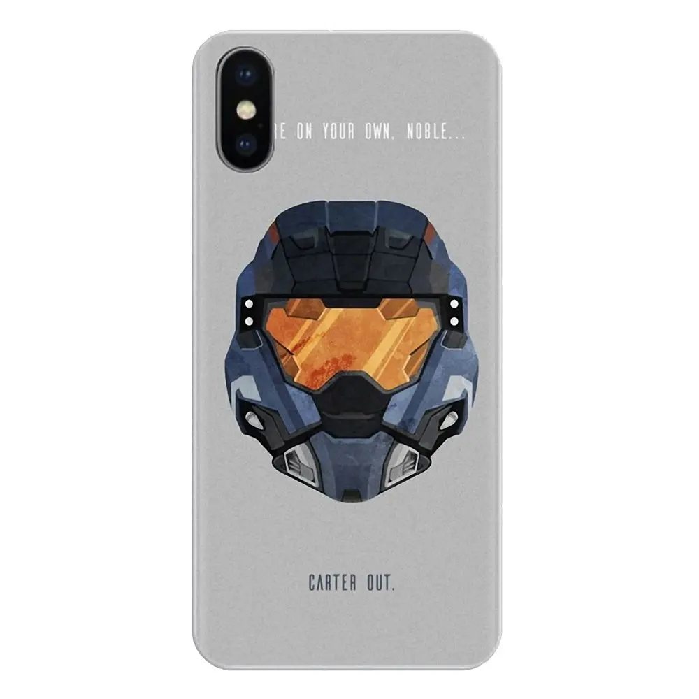 Силиконовый чехол для телефона шлем master chief Huawei P Smart Y6 P8 P9 P10 Plus Nova P20 Lite Pro Mini 2017 SLA-L02