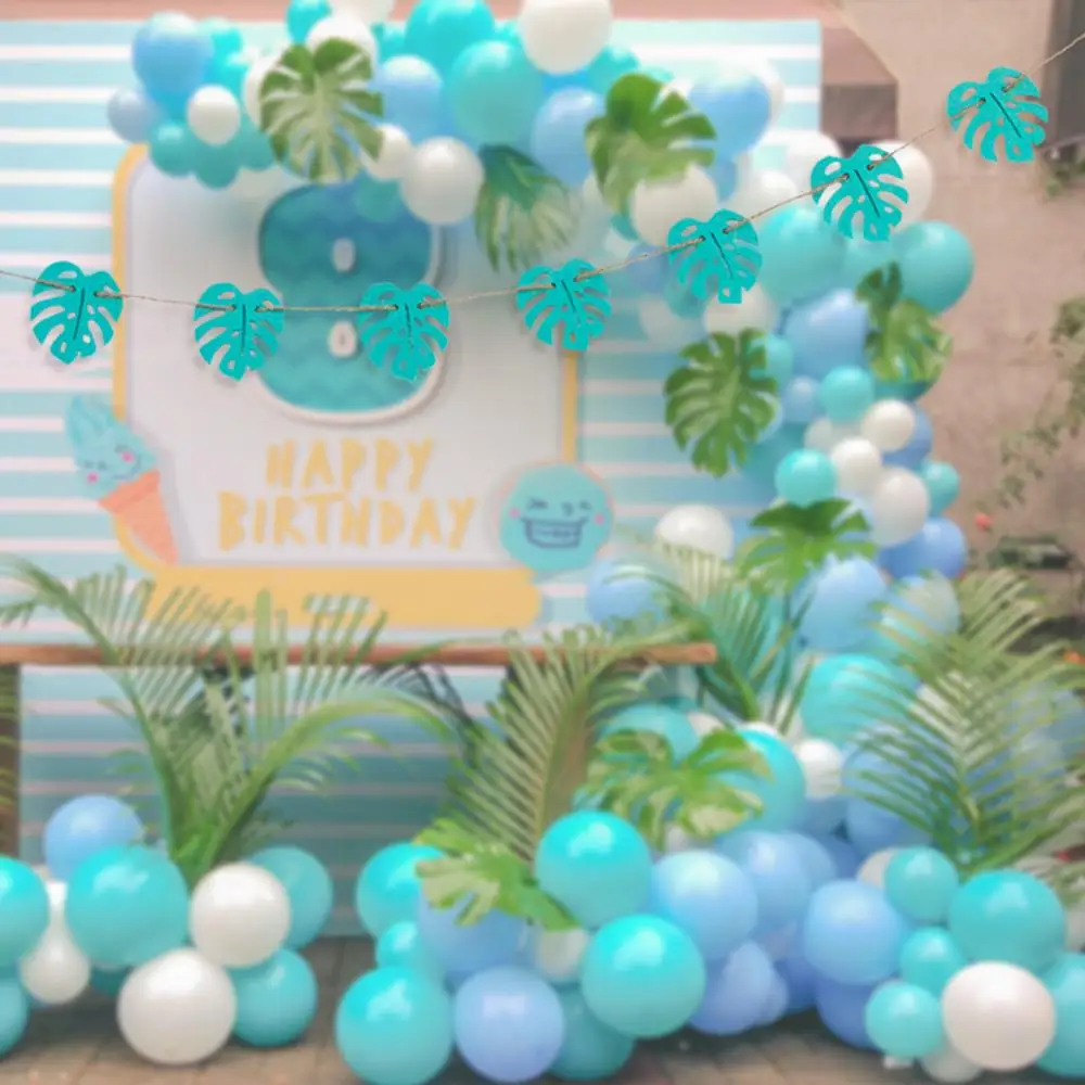 Летние украшения для вечеринки в джунглях висячая гирлянда из тропических