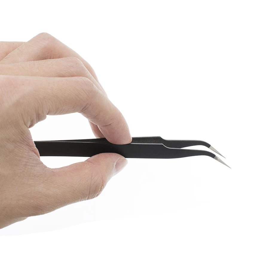 Набор пинцетов 1 5 мм набор антистатических из нержавеющей стали инструменты для