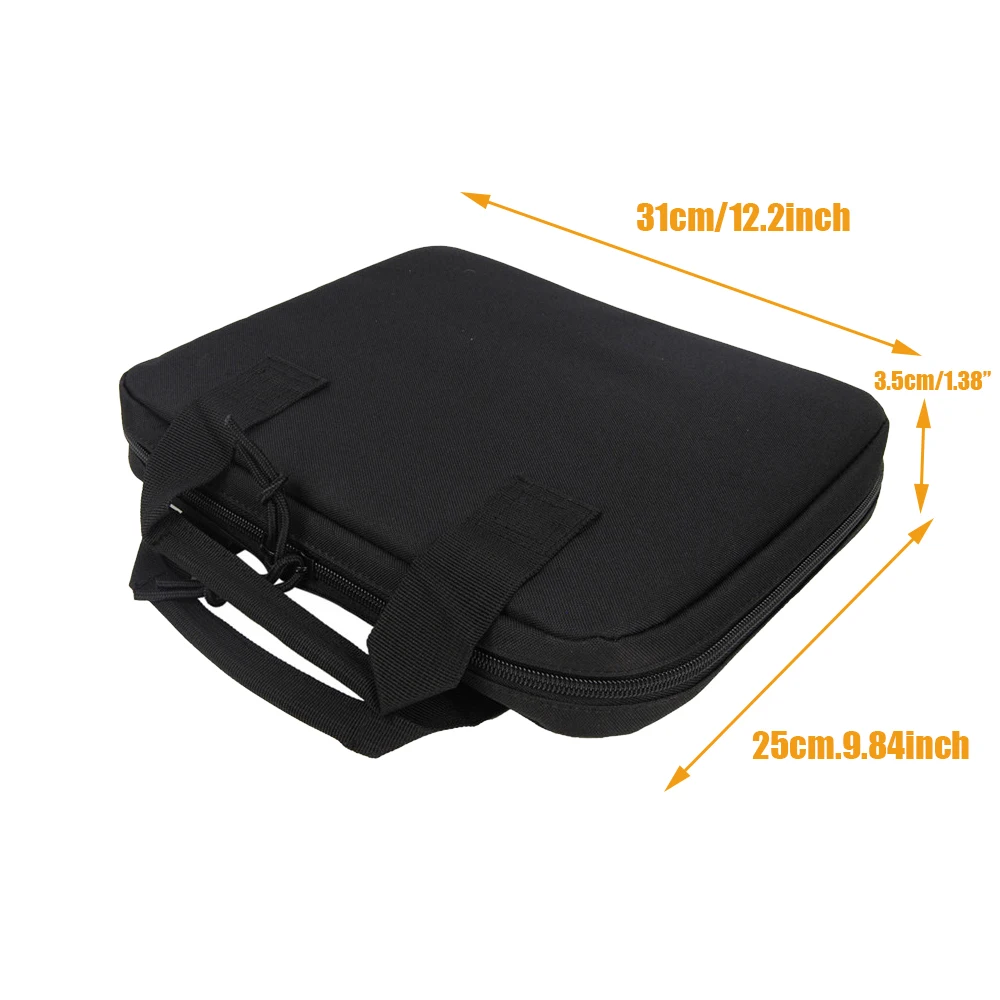1" тактический нейлон пистолет Carry Bag Портативный Военное Дело пистолет чехол мягкий прочный Пистолет Журнал Чехол