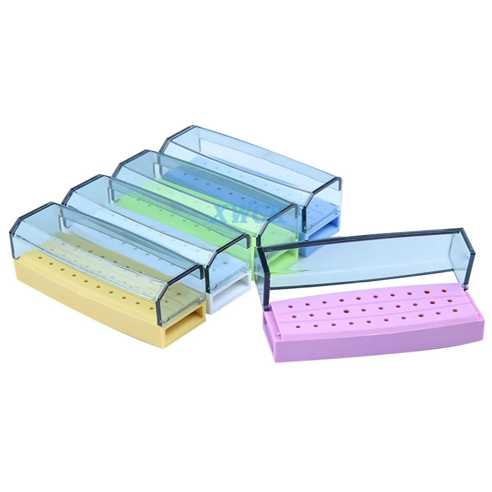 5 цветов держатель для зубного бура с 30 отверстиями 1 6 мм бора стоматологическая