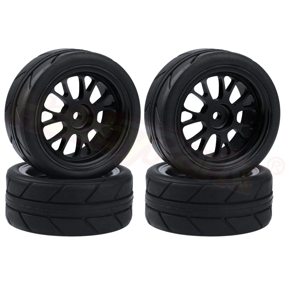 Type 2 Black 7938 4 шт. алюминиевые радиоуправляемые колеса и шины с поролоновыми вставками 7 мм приводные концентраторы для WLtoys A959 A949 A969 A979 A959B A969B A979B 1/18 Радиоуправляемый автомобиль - Цвет: Type 2 Black 7938