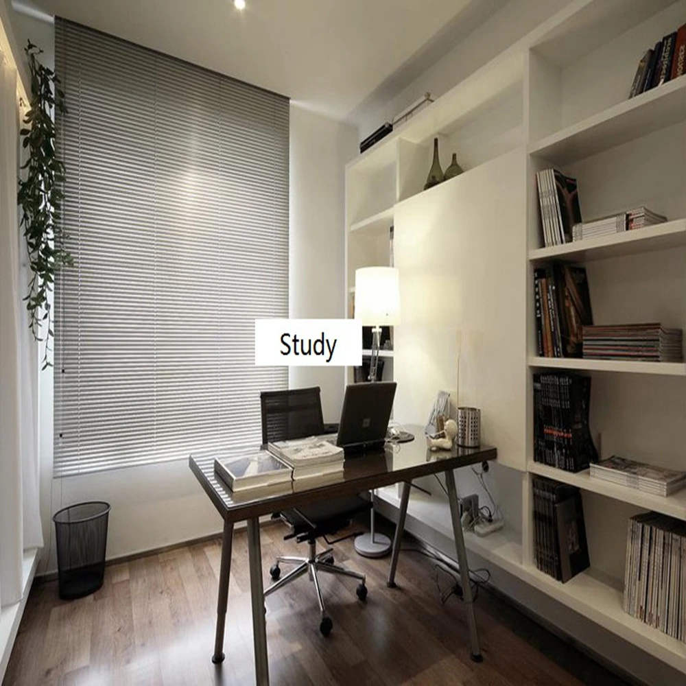 Горячая Распродажа алюминиевые жалюзи с веревками 25 мм водонепроницаемые размер