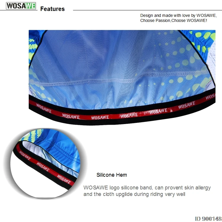 WOSAWE велосипедная майка Ropa Ciclismo, летняя, отличная эластичность, летняя, мужская, быстросохнущая, велосипедная одежда, черная и белая, S-2XL