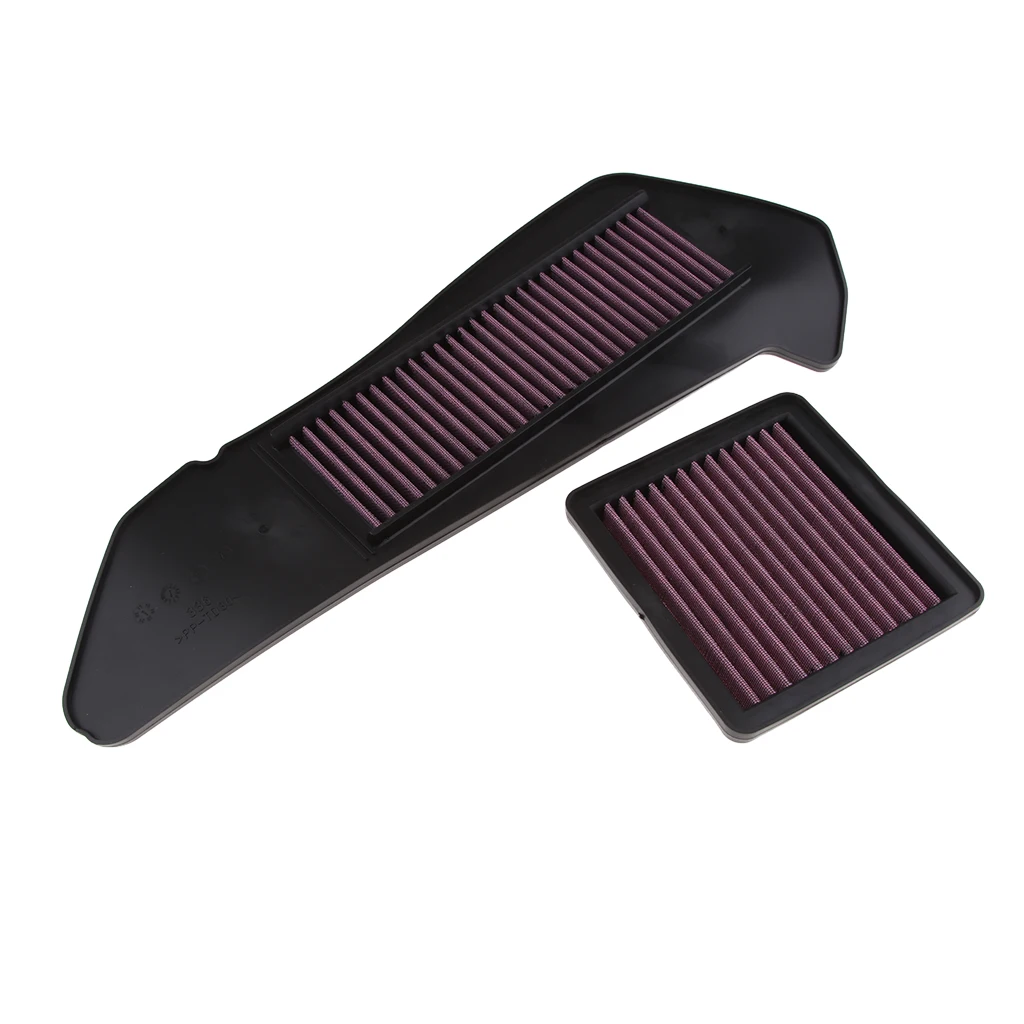 2 шт. мотоциклетные воздухозаборный фильтр очиститель для Yamaha XMAX 250 300 X MAX |