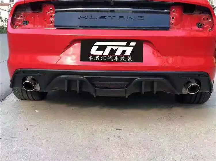 ABS задний бампер губы автомобильный диффузор MP стиль для Ford Mustang 2015 2016