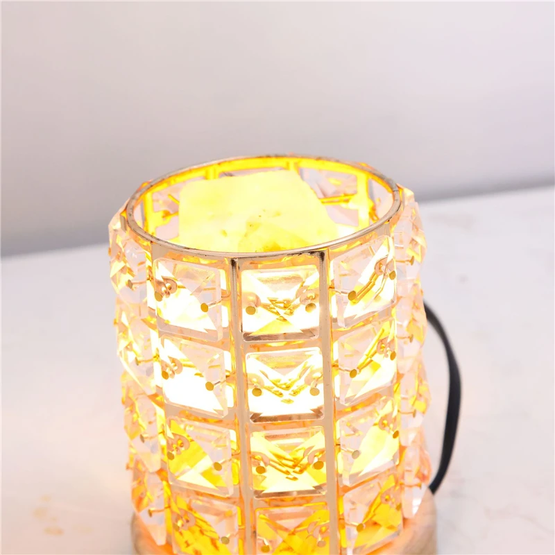 

Novelty Salt Night Light Air Purifying Induction Dream Crystal Night light Luminaria Lamp Creative LED salt Lamp led night light