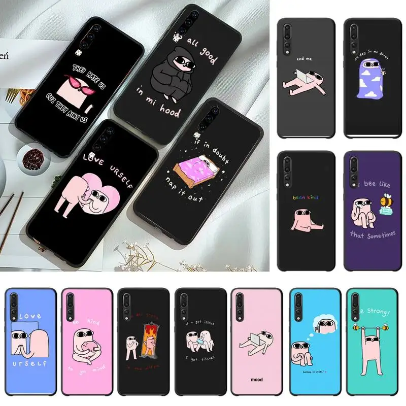 

Cartoon ketnipz Phone Case For Huawei P20 lite P40 lite mate 10 P20 pro Protective Back Cover for P smart 2019 Y7 P30 lite case