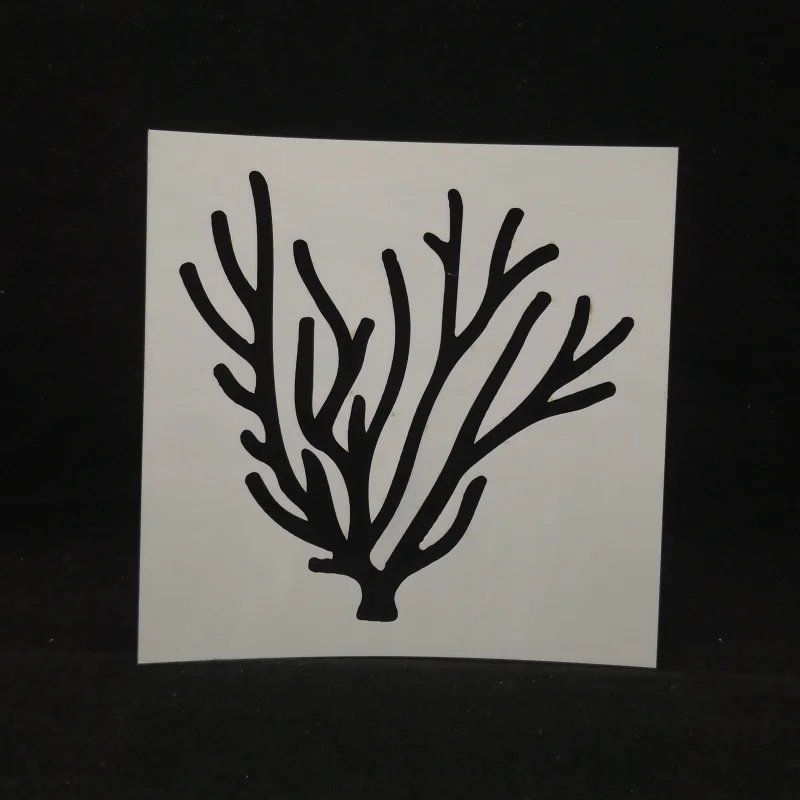 13*13 трафареты из кораллового ПВХ для рукоделия трафарет рисования домашний декор