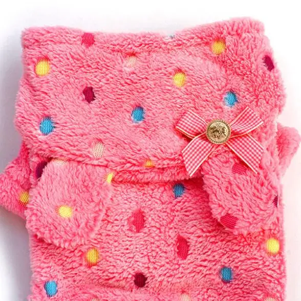 Осень/зима милая мягкая теплая Пижама с изображением собаки пальто толстовка в