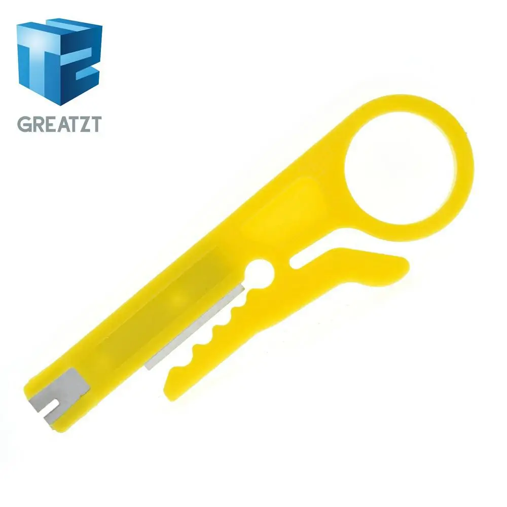 Нож для зачистки проводов карманный мини инструмент обрезки и обжима