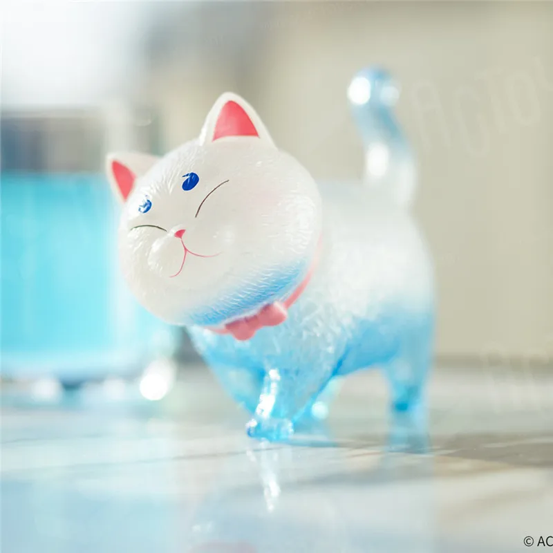 Оригинальная качели в форме кошки колокольчик прозрачная красочная версия дяди