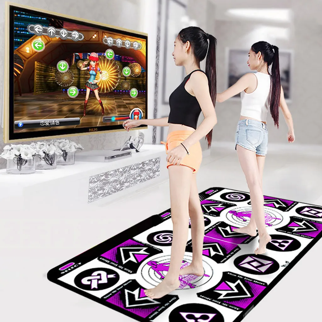 

Double User Dance Mats for gaming study yoga Non-Slip Dance for PC TV Step Pads Motion Sense Wireless Accurate Foot Print Game