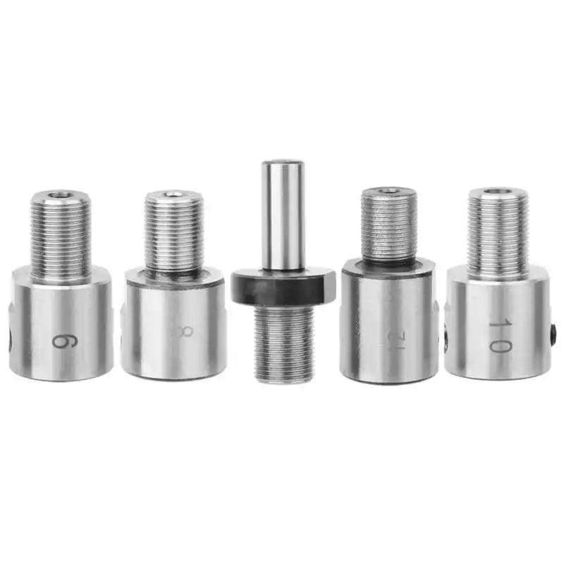

6/8/10/12mm Adapter M14*1 Connecting Rod Bushing Stainless Steel for K01 TO 50/63 K02 TO 50/63 Lathe Chuck Power Tools