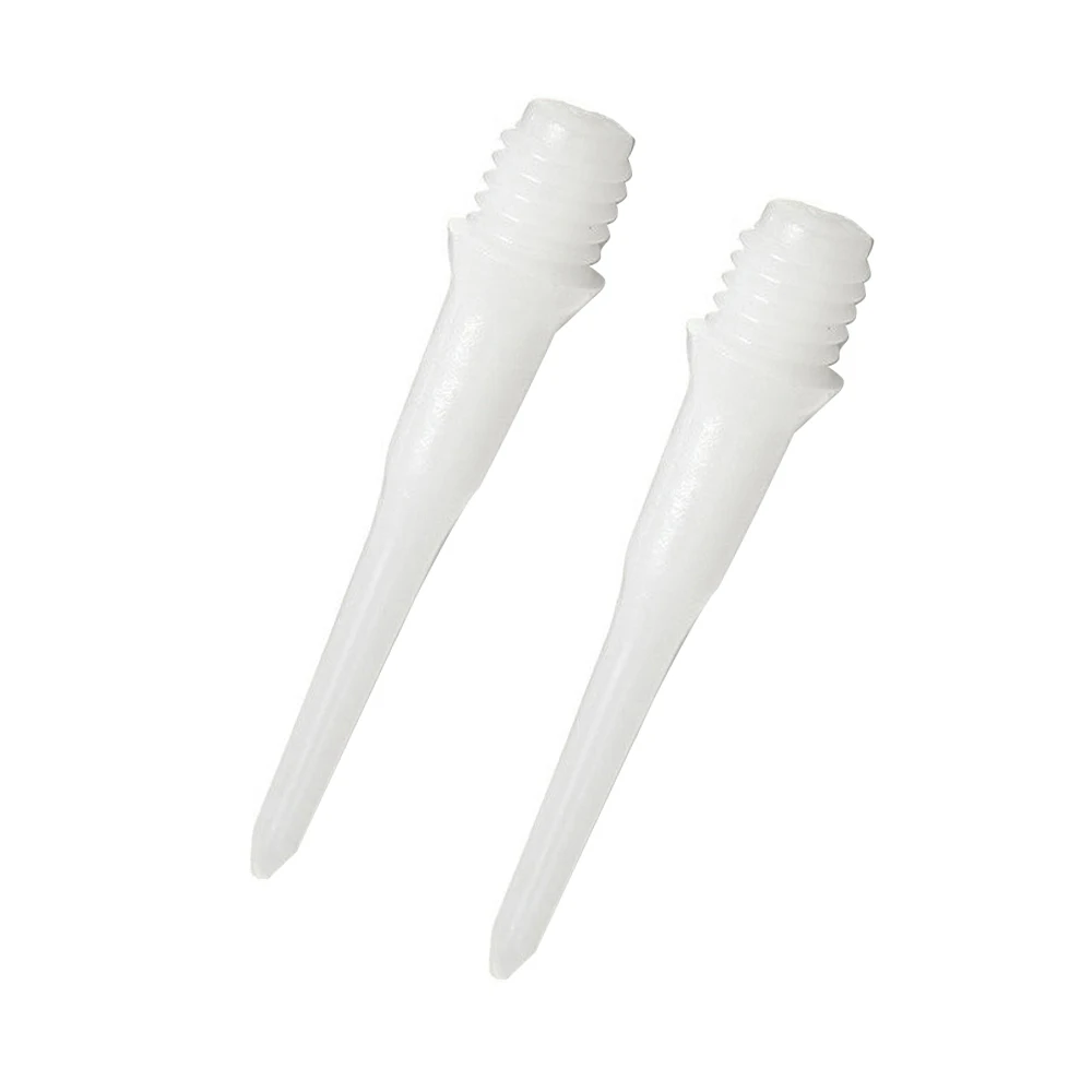 

100pcs 27mm Durable Electronic Dart Head Safety Plastic Head Dart Point Replacement Set