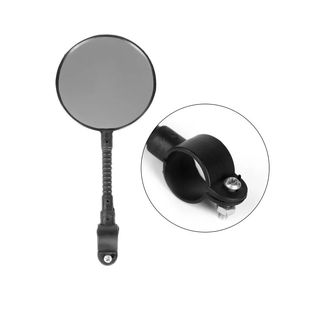 

1 pc Universal Bike Mirror Bicycle Handlebar Flexible Rear Back View Mirror Adjustable Rearview Mirror for Cycling MTB Mirror