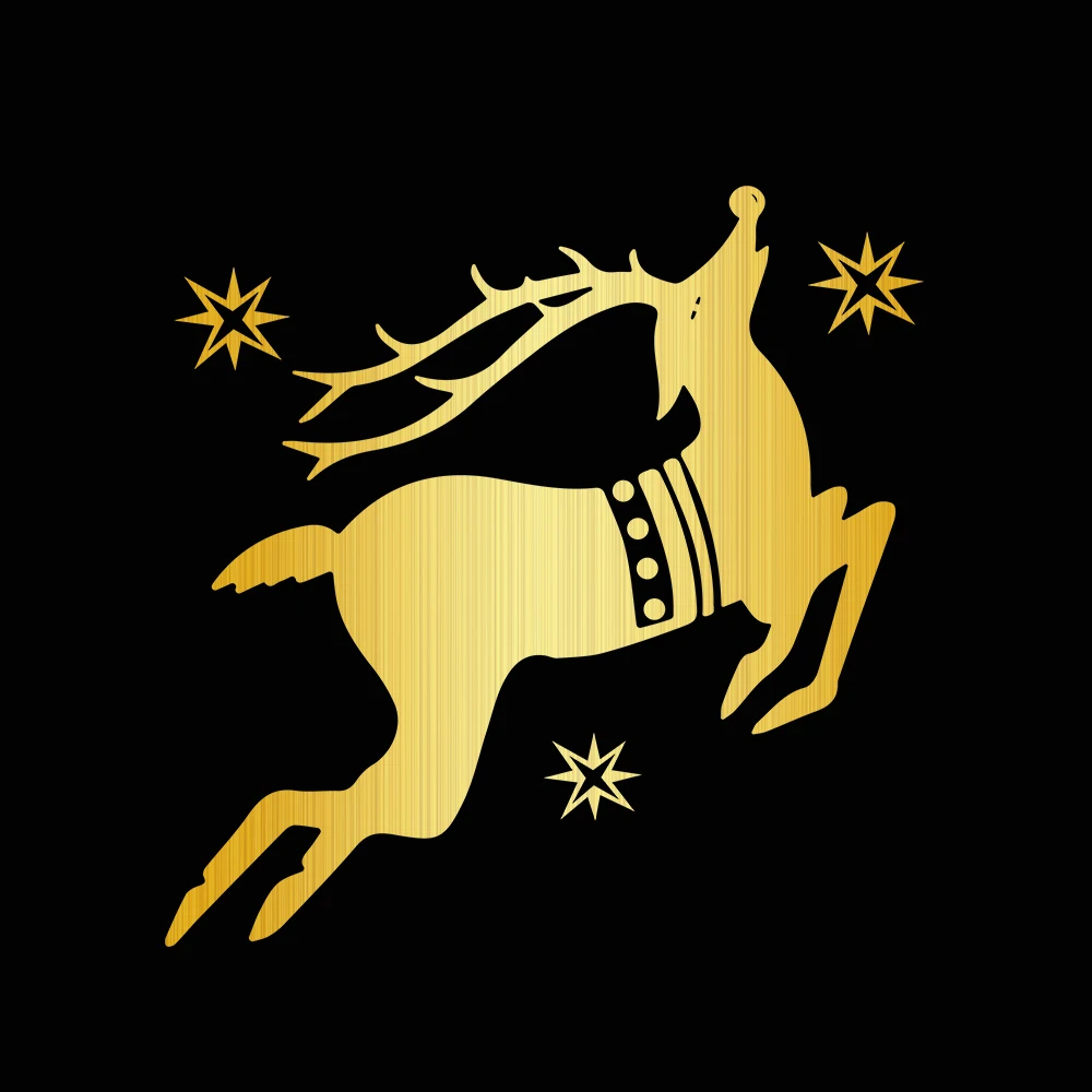 WIPERSIGNS милые наклейки на бампер и для автомобиля в стиле лося виниловые дверь