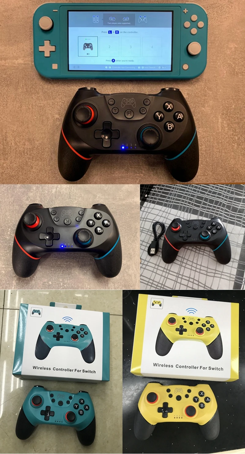 Для Nintendo Switch Pro NS-переключатель Pro геймпад Беспроводной-Bluetooth геймпад игровой джойстик контроллер с 6-осевым ручка