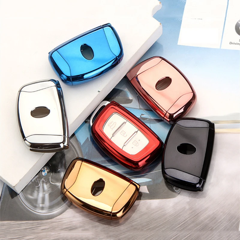 Высокое качество Новый жесткий ТПУ чехол для ключей автомобиля полное покрытие